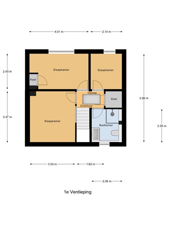 Van De Loostraat 16, 6901 BP Zevenaar - Eerste verdieping
