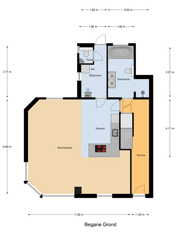 mediumsize floorplan