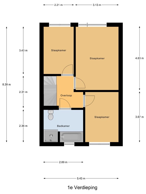 mediumsize floorplan
