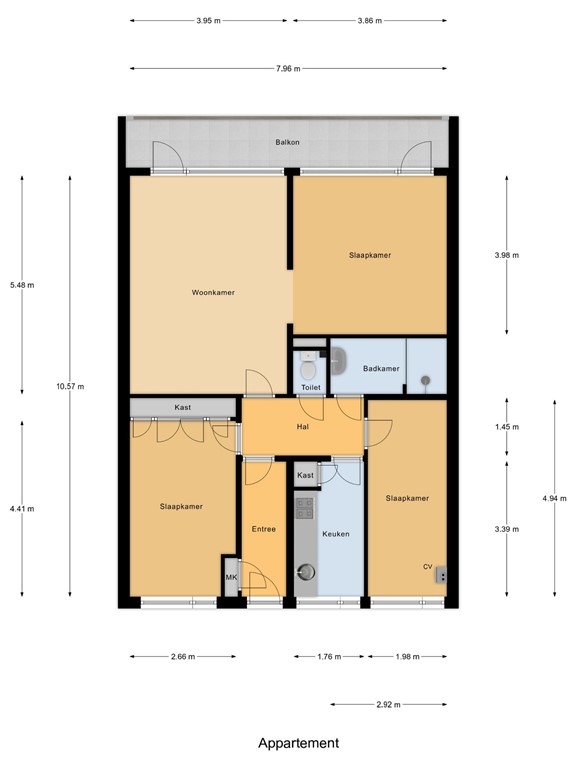 mediumsize floorplan