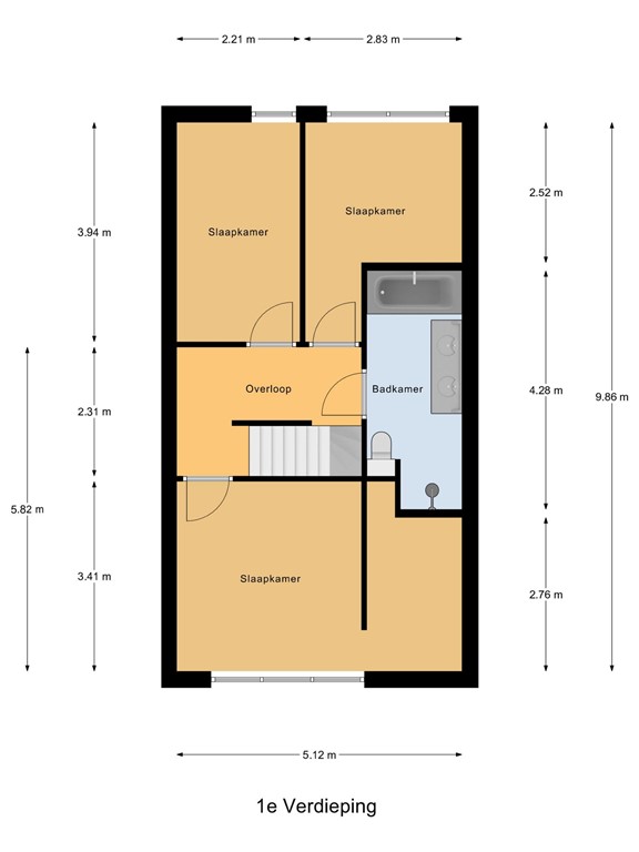 mediumsize floorplan