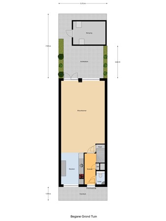 Kersenplukkerserf 13, 6846 AW Arnhem - Begane grond tuin