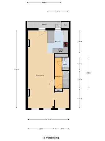 Sloetstraat 131, 6821 CR Arnhem - Eerste verdieping