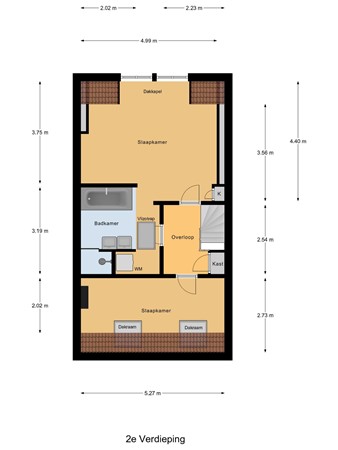 Sloetstraat 131, 6821 CR Arnhem - Tweede verdieping