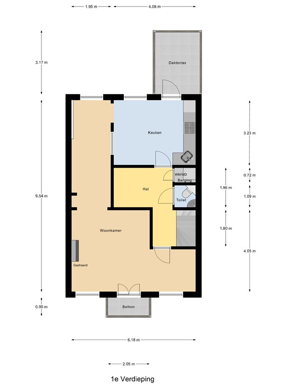 mediumsize floorplan