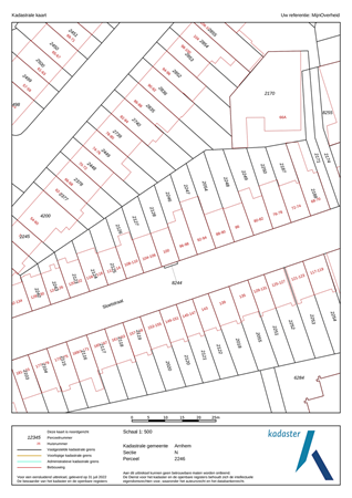 Sloetstraat 96, 6821 CX Arnhem - kadaster