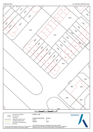 Brunelsingel 44, 6841 KB Arnhem - kadaster