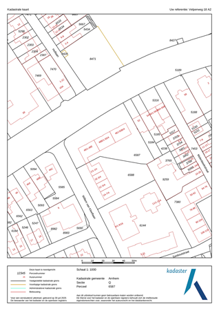Velperweg 48A 2, 6824 BL Arnhem - kadaster