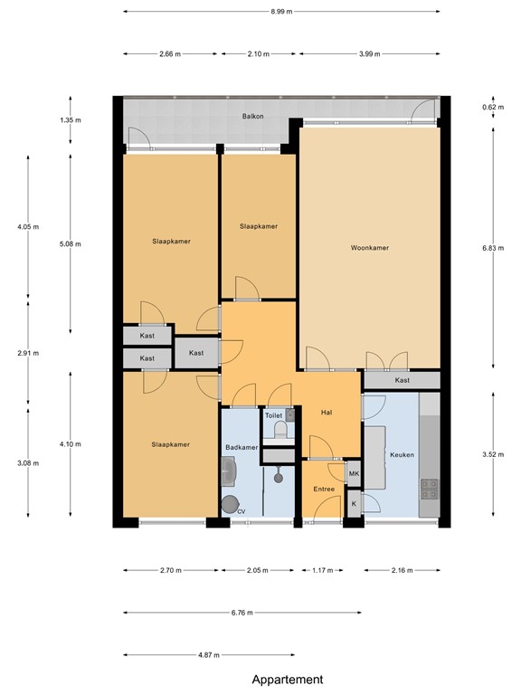 mediumsize floorplan