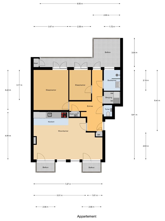 mediumsize floorplan