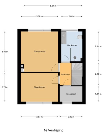 Wethouder Winterinkstraat 56, 6991 BL Rheden - Eerste verdieping