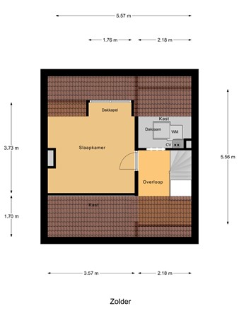 Wethouder Winterinkstraat 56, 6991 BL Rheden - Tweede verdieping