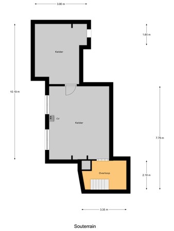 Van Spaenstraat 24, 6524 HN Nijmegen - Souterrain