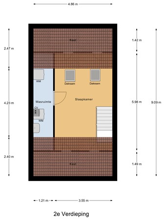 Helmondstraat 8, 6843 SG Arnhem - Tweede verdieping