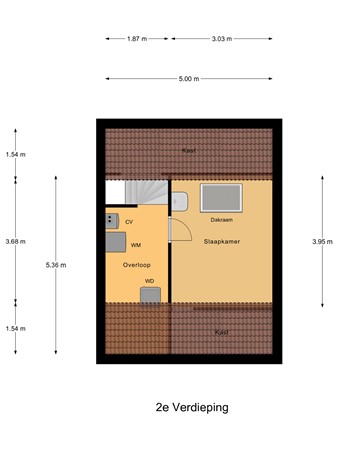 Socratesstraat 20, 6836 GG Arnhem - Tweede verdieping
