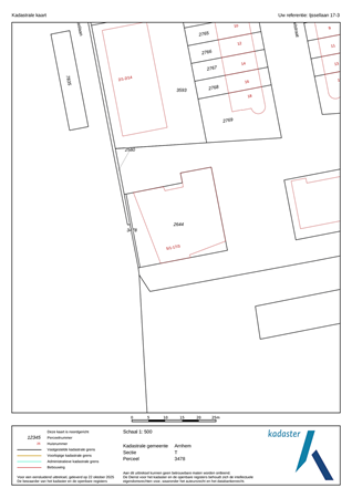 IJssellaan 17-3, 6826 DE Arnhem - kadaster