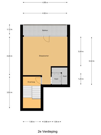 Tolhuis 6142, 6537 TJ Nijmegen - Tweede verdieping