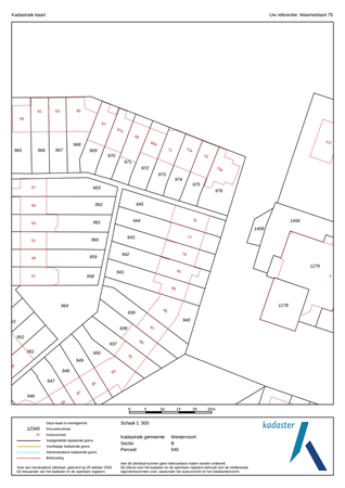 Waemelslant 75, 6931 HT Westervoort - kadaster