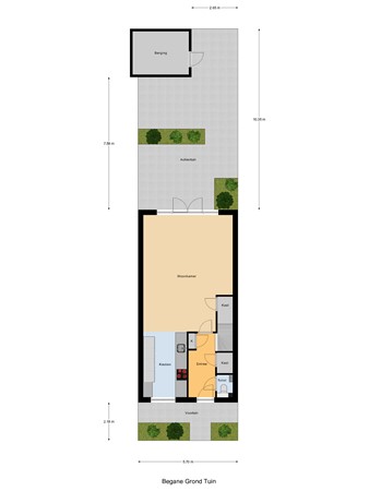 Platinum 75, 6846 PE Arnhem - Begane grond- tuin
