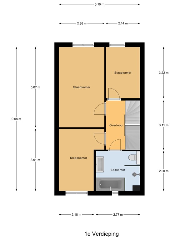 mediumsize floorplan