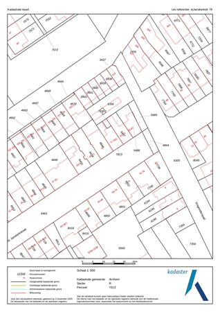 St. Janskerkstraat 79, 6822 EJ Arnhem - kadaster