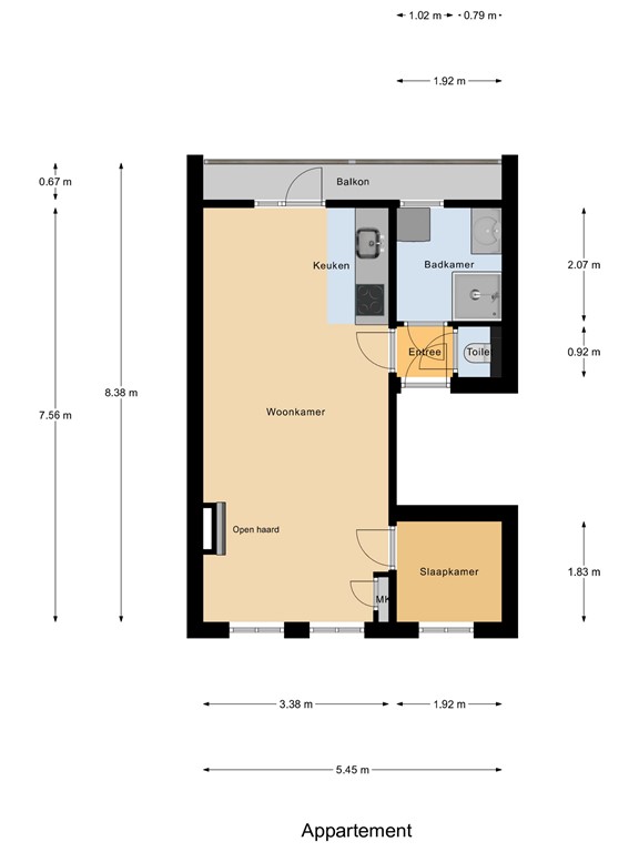 mediumsize floorplan