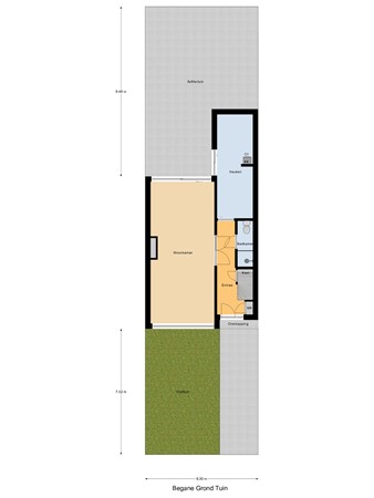 Magerhorststraat 24, 6825 DL Arnhem - Begane grond-tuin