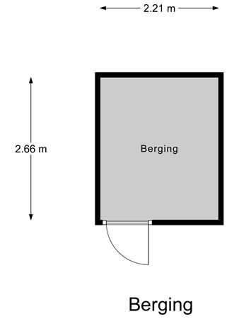Mahatma Gandhiweg 11, 6836 LJ Arnhem - Berging