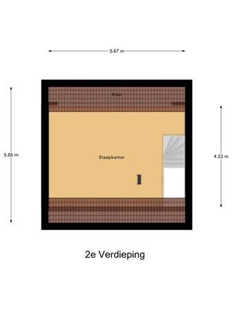 Koningskampstraat 5, 6905 TK Zevenaar - Tweede verdieping