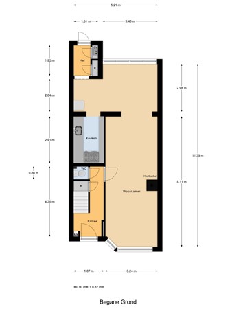 Heijenoordseweg 10, 6813 GA Arnhem - Begane grond