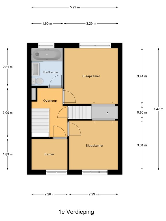 mediumsize floorplan