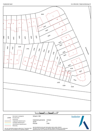 Heijenoordseweg 10, 6813 GA Arnhem - kadaster