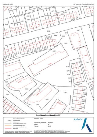 Thomas Ettylaan 48, 6814 JX Arnhem - kadaster