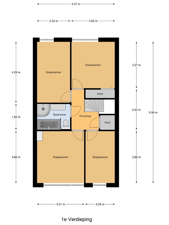 mediumsize floorplan