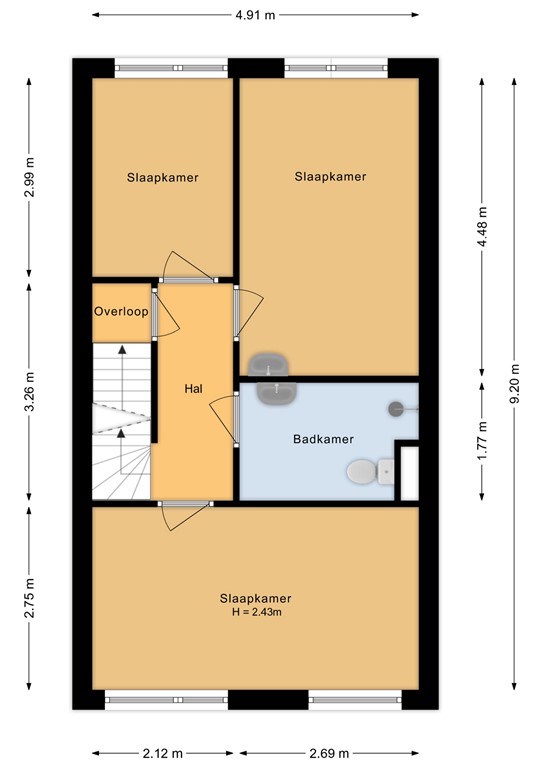 mediumsize floorplan