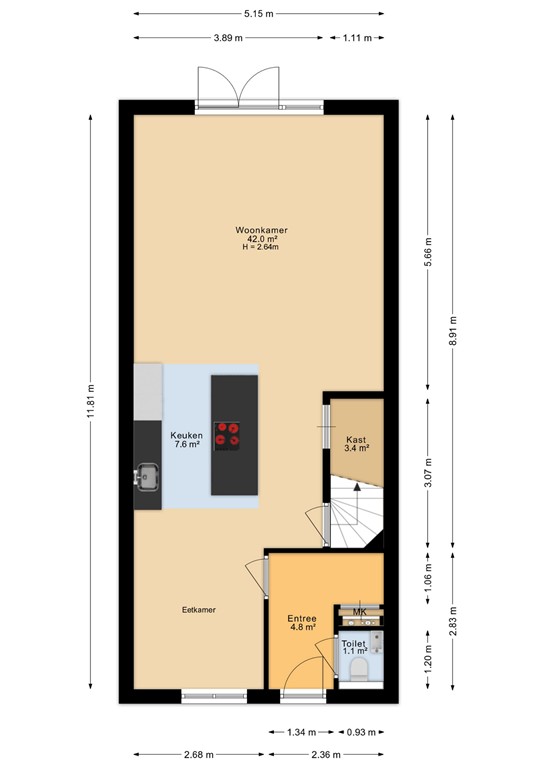 mediumsize floorplan