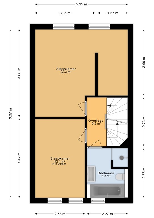 mediumsize floorplan