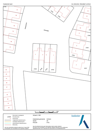 Afsluitdijk 5, 6846 TH Arnhem - kadaster