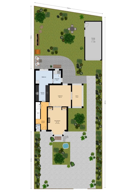 mediumsize floorplan