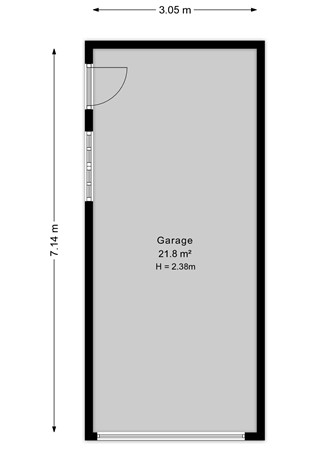 Graaf van Rechterenweg 13, 6861 BN Oosterbeek - Garage