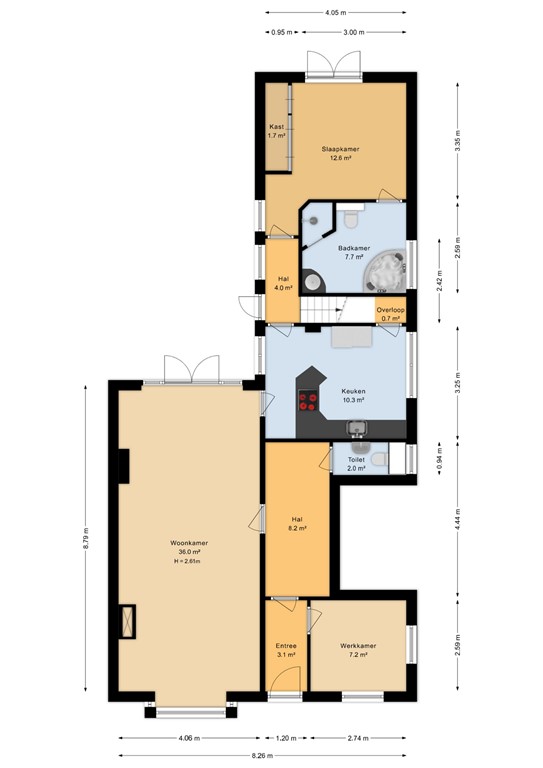 mediumsize floorplan