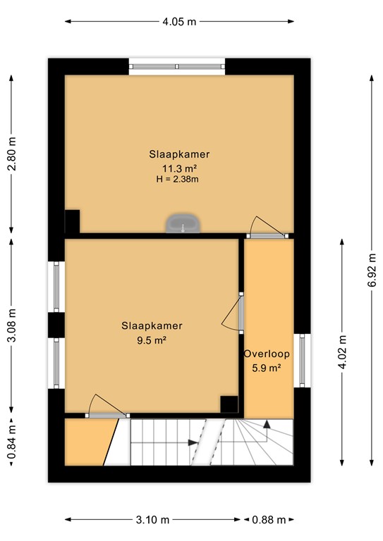 mediumsize floorplan