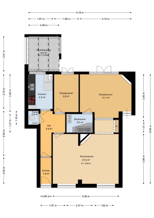 mediumsize floorplan
