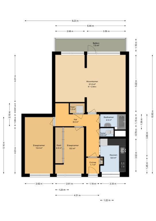 mediumsize floorplan