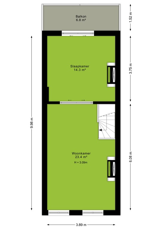 mediumsize floorplan