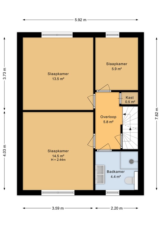 mediumsize floorplan