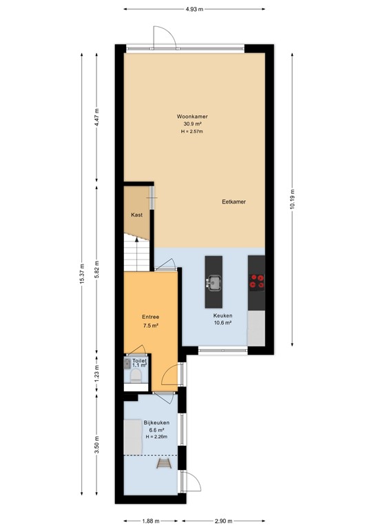 mediumsize floorplan