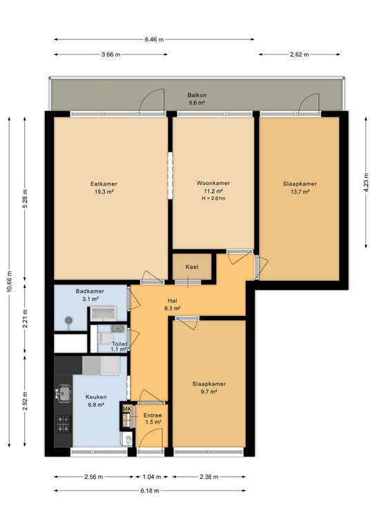 mediumsize floorplan