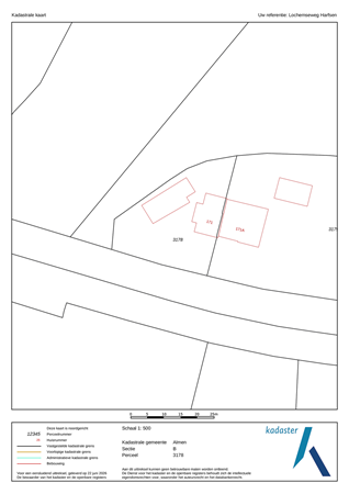 Lochemseweg 171, 7217 RG Harfsen - kadaster