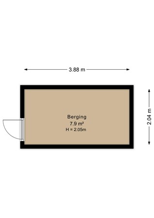 Magerhorststraat 22, 6825 DL Arnhem - Berging
